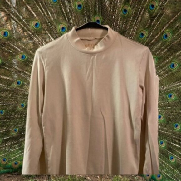 Orvis Tops - Orvis Mock Cream Turtleneck